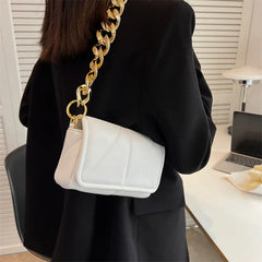 Chain Pattern Shoulder Bags for Women