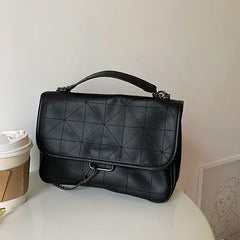 Quilted Chain Shopper Tote Shoulder Bag for Women