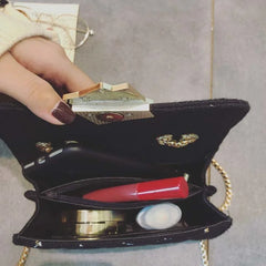 Vintage French Style Shoulder Bag Women Cross Body Big Capacity Handbag