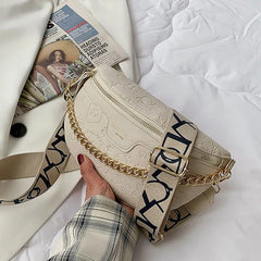 Small PU Leather Fanny Packs Women's Waist Bag Packs