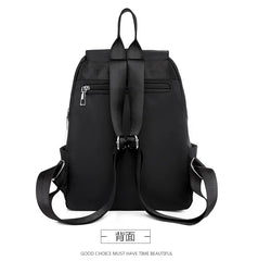 Chain Tassel Women Backpacks Oxford Cloth Shoulder Bags School Girls Rucksa