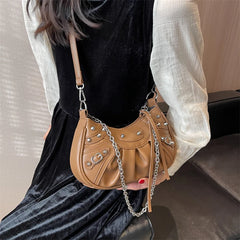 Chain Women Pu Leather Shoulder Bag Small Crossbody Bags