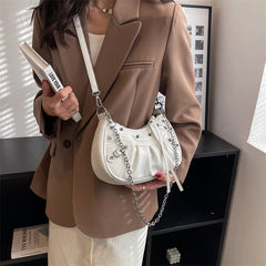 Chain Women Pu Leather Shoulder Bag Small Crossbody Bags