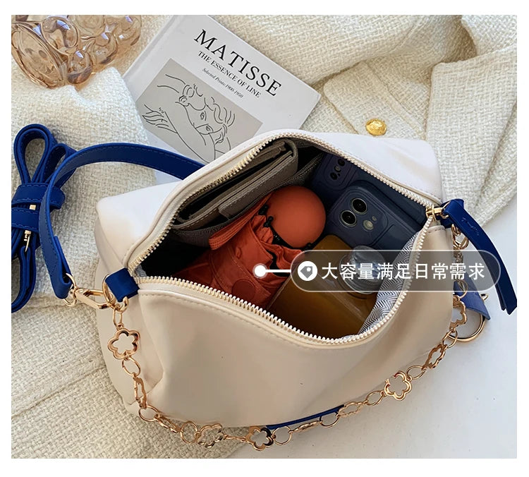 Chain Crossbody Bag for Women Bolda Transversal Feminina Shoulder Bag