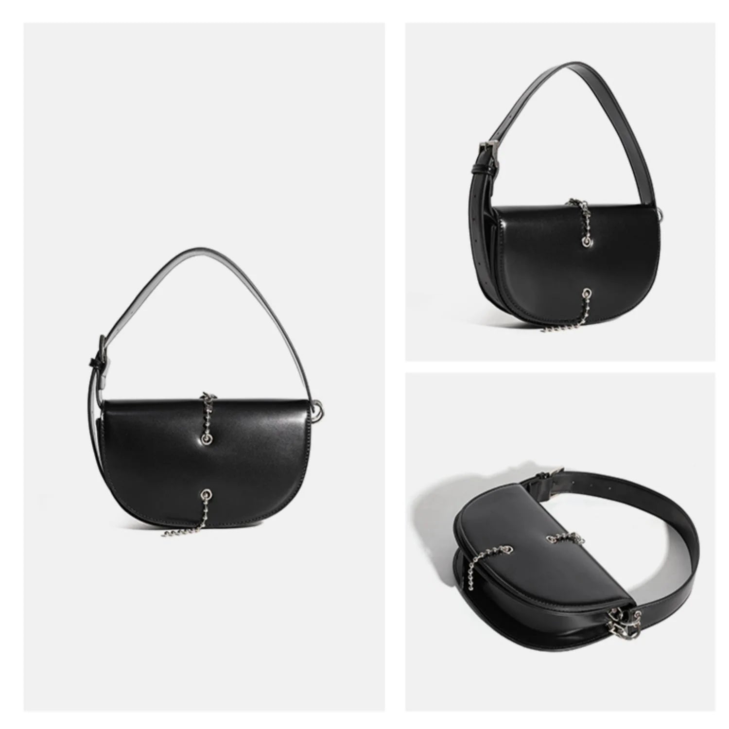 Small Crossbody Bag for Women PU Leather Shoulder Handbag