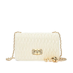 Women's Crossbody Shoulder Bag with Chains - Handbags for Ladies
