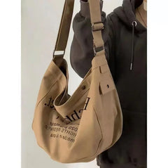 Large Capacity Ladies Shoulder Bag Canvas Women Messenger Bags