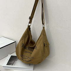 Large Capacity Ladies Shoulder Bag Canvas Women Messenger Bags