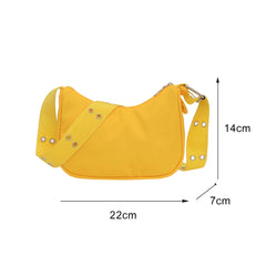 Nylon Shoulder Bag Crossbody Pouch Zipper Streetwear Sac femme