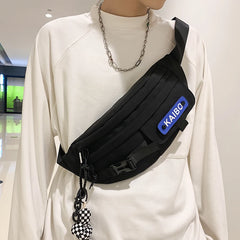 Crossbody Shoulder Bag for Couples Sports Casual Women Waist Bag