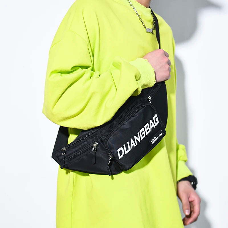 Functional Style Messenger Bag Couple Bag Waist Bag Shoulder Bag Spor...