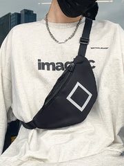 Men's Chest Bag Crossbody Messenger Shoulder Waist Bag