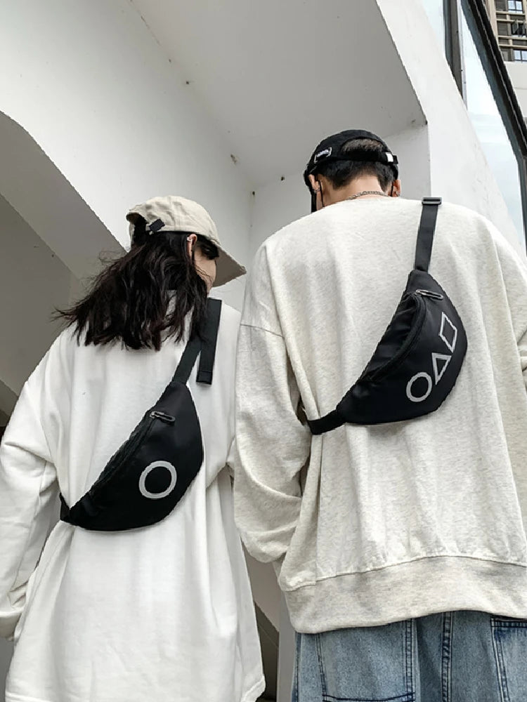 Men's Chest Bag Crossbody Messenger Shoulder Waist Bag
