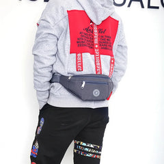 Nylon Waist Bag Men Women Travel Purse Phone Pouch Pocket Hip Bag Waist Pack