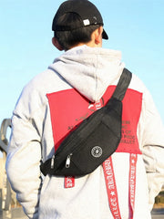 Nylon Waist Bag Men Women Travel Purse Phone Pouch Pocket Hip Bag Waist Pack