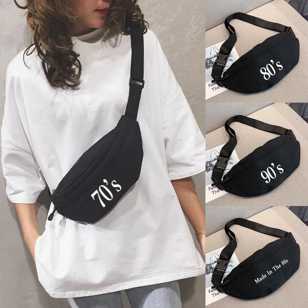 Women Waist Packs Backpacks Shoulder Gym Sports Bag Organizer Wallet