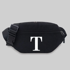 Women Travel Waist Bag Letter Name Series Crossbody Bag