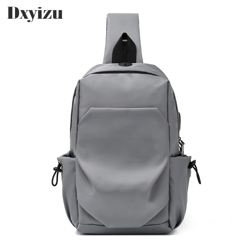 Chest Sling Pack Satchel Shoulder Bag Waterproof