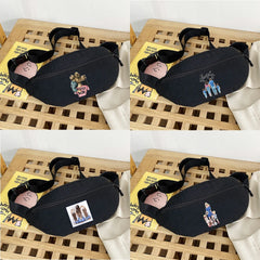 Waist Crossbody Bag for Men and Women Gift Mom Print Storage Belt Bags