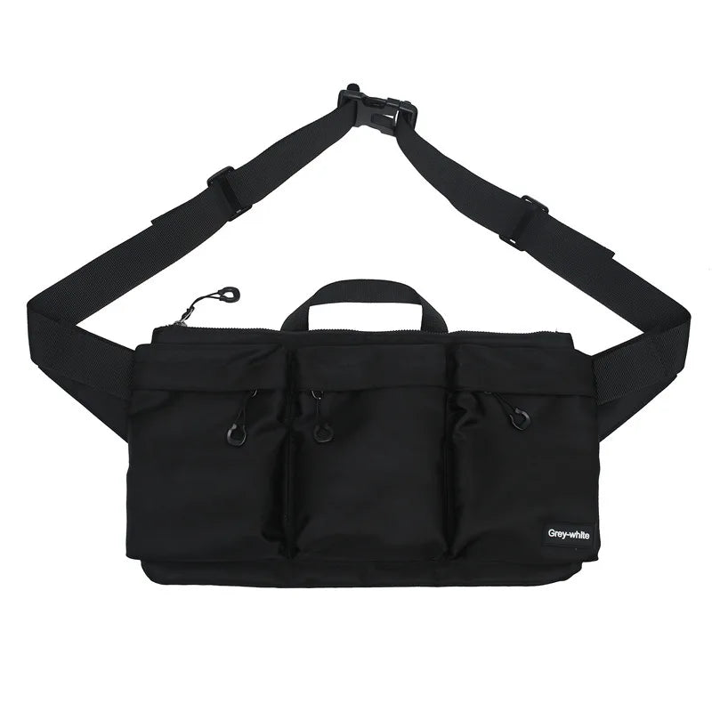 Nylon Waist Bag Women Belt Bag Crossbody Bags Canvas Travel Phone Bag