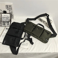 Nylon Waist Bag Women Belt Bag Crossbody Bags Canvas Travel Phone Bag