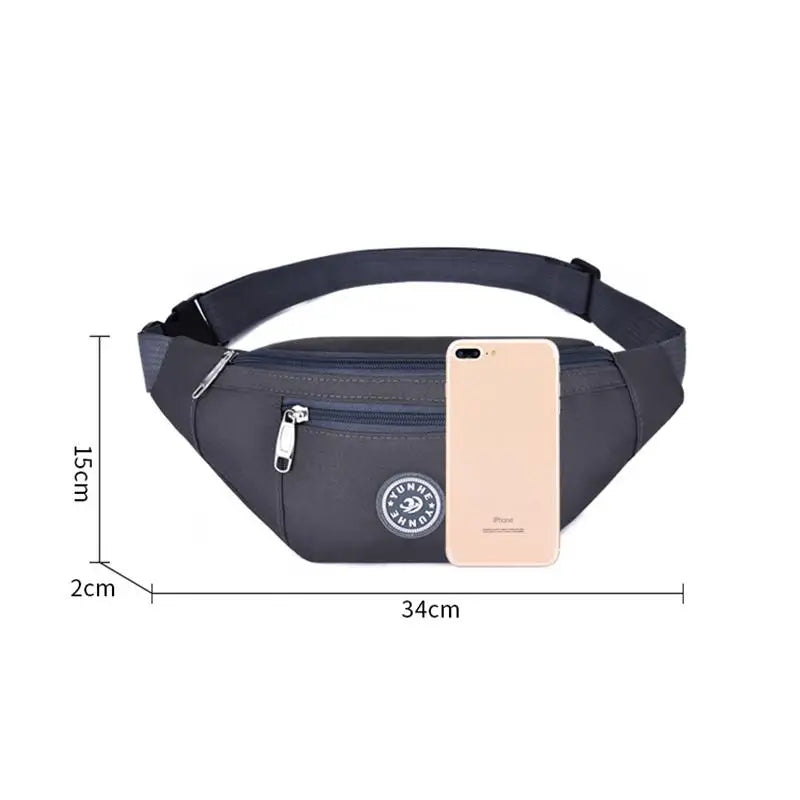 Nylon Waist Bag Travel Purse Phone Pouch Pocket hip bag