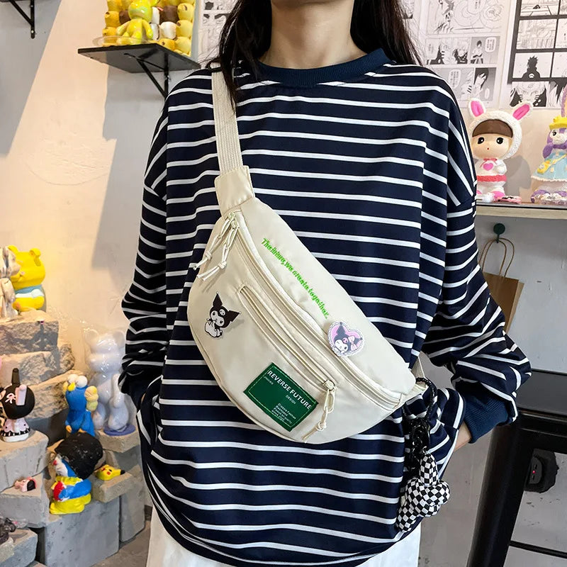 Harajuku Ins Retro Women Shoulder Bag Casual Messenger Bag