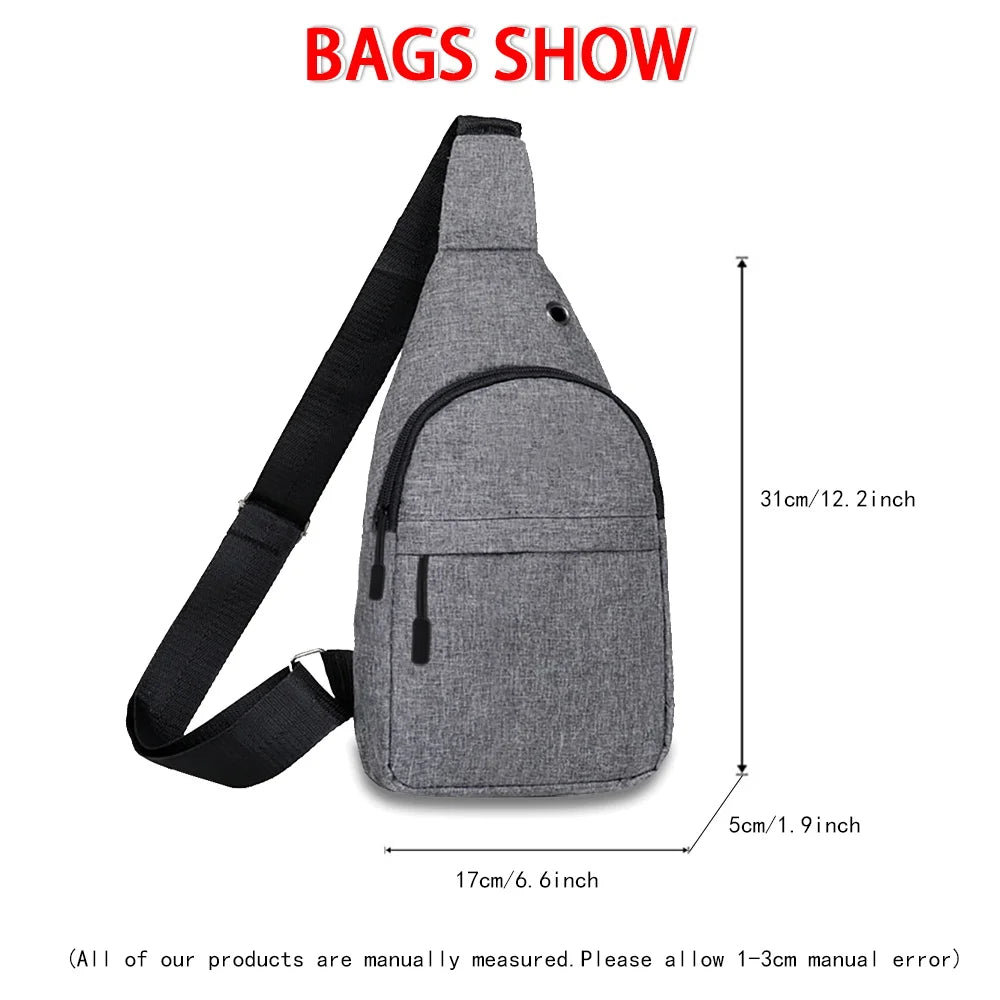 Chest Pack 12 Constellation Print Outdoor Sports Phone Bag
