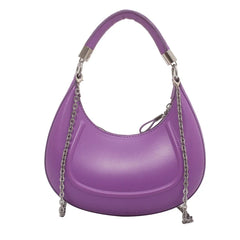 Chain Strap Shoulder Bag for Women Girls All-matching Handbag