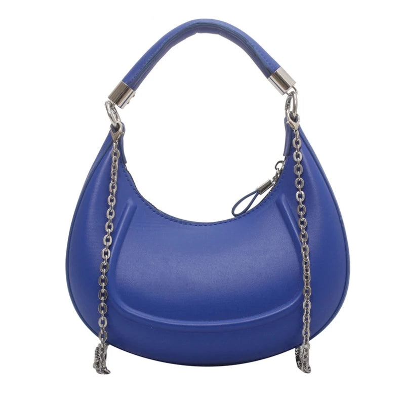 Chain Strap Shoulder Bag for Women Girls All-matching Handbag