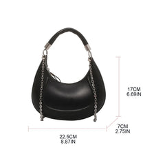 Chain Strap Shoulder Bag for Women Girls All-matching Handbag