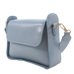 Small Flap Shoulder Bags Solid Pu Leather Handbag Clutch Lady Crossbody