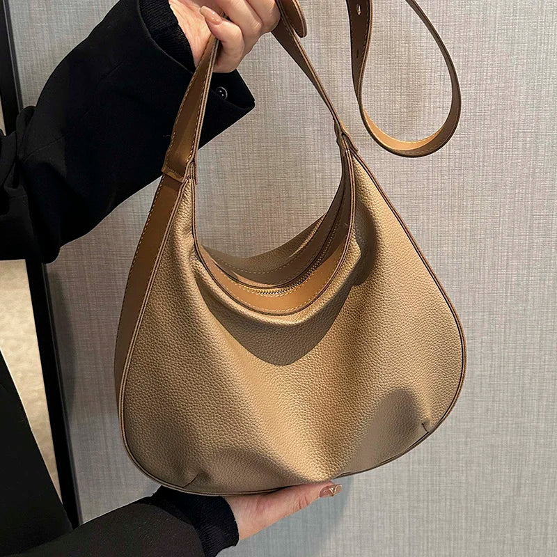 Vintage Women Shoulder Bag All-Match Pu Leather Messenger Bags Ladies Casual