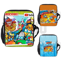 Child Game Zings Shoulder Bags Students Superzings Mini Bookbag Anime Teens Stat