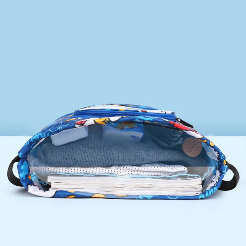 Kids Swimming Backpack Waterproof Cartoon Sports Bag Large Capacity