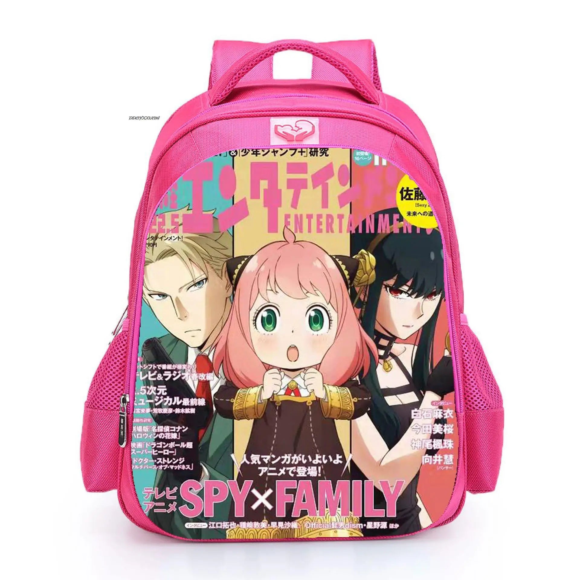 SPY?FAMILY Cartoon Children Backpack School Bag Baby School Bags Mochilas