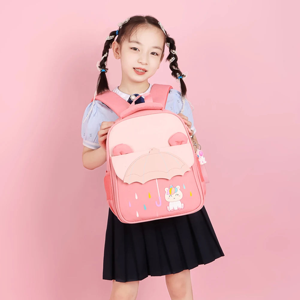 Kids Backpack Oxford Large Capacity Book Bag Shoulder Bags
