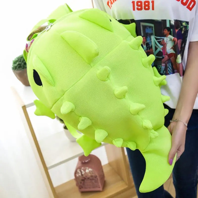 3D Dinosaur Backpack Kids Schoolbag Christmas Gift