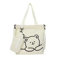 Kids Cartoon Print Crossbody Bag - School Shoulder Bag