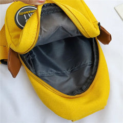 Kids School Bag Canvas Chest Bag Shoulder Bag Duck bag