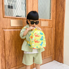 Children Dinosaur Cartoon Backpack Kids Kindergarten Boys Girls School Book Bags