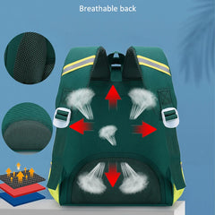 Orthopedic 3D Cartoon School Backpack For Kids