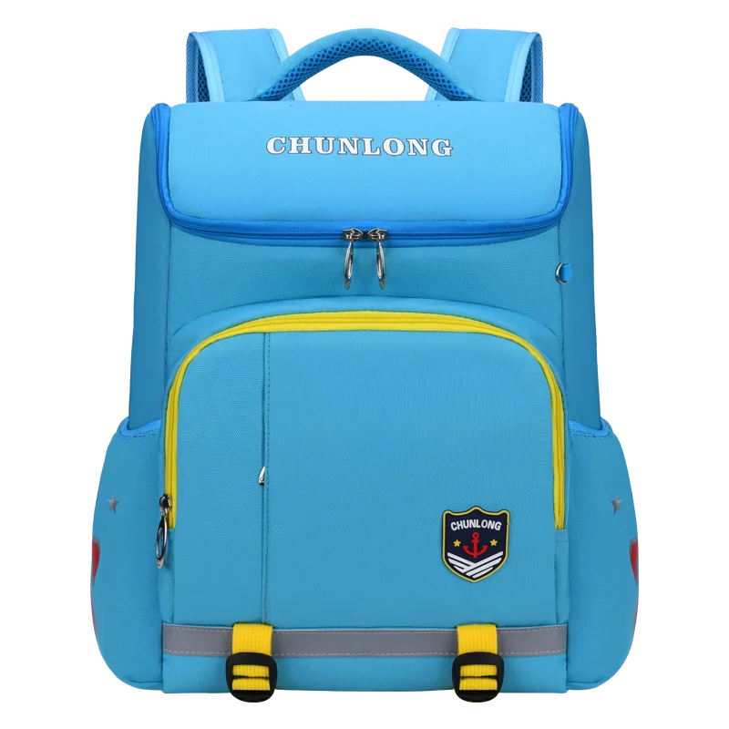 Large Kids School Backpack Lightweight Polyester Boys Girls Rucksack 6397-L
