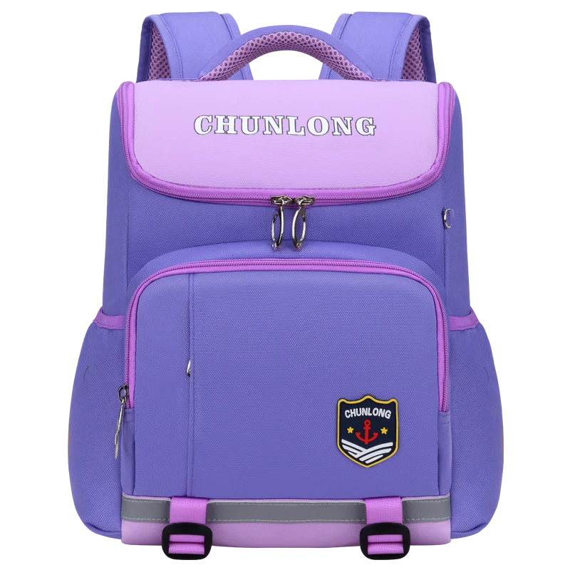 Large Kids School Backpack Lightweight Polyester Boys Girls Rucksack 6397-L
