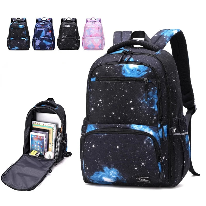 Kids Orthopedics School Bag for Girls Boys Waterproof Book Bag
