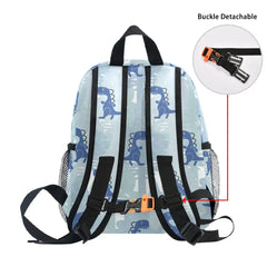 Kids Dino Kindergarten Backpack Preschool Bag 3-8 Years Old Dinosaur Schoolbag