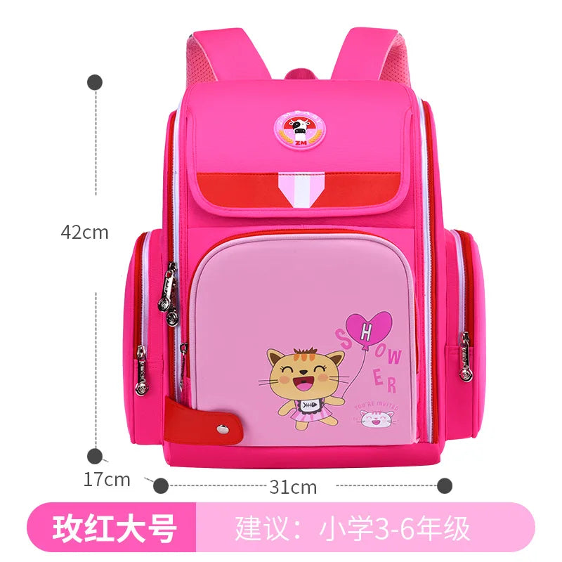 Children Orthopedic Backpack Kids School Bags Primary School Book Bags