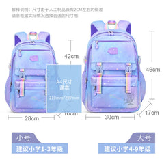 Girls Kids Orthopedic School Backpack Princess Schoolbag Mochila Infantil