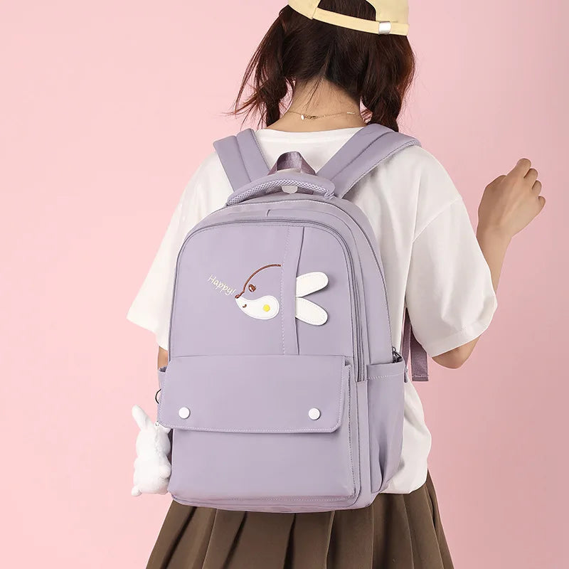 Girls Kids School Backpack Orthopedic Princess Bag