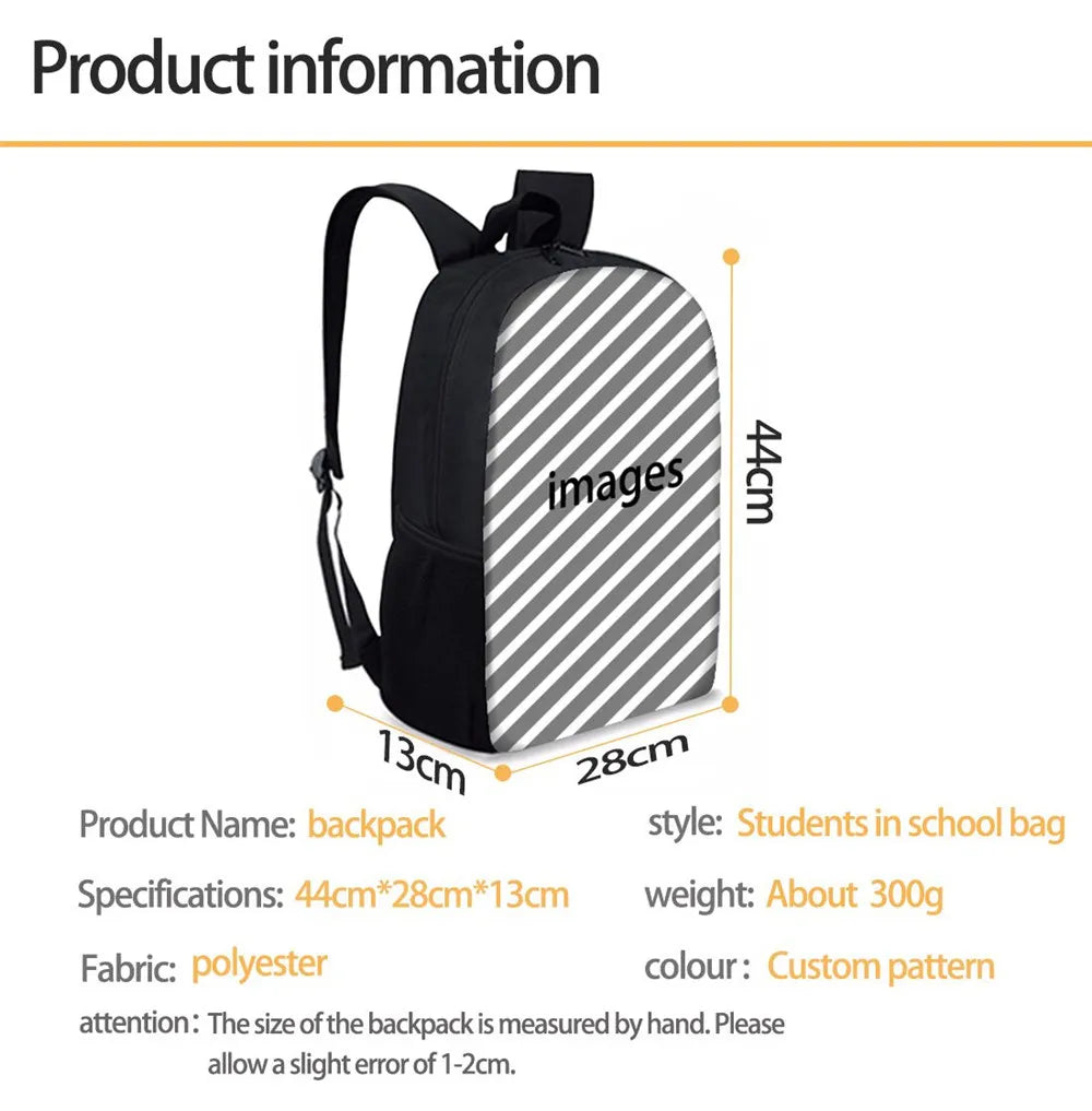 Musical Instrument Guitar School Backpack for Girls